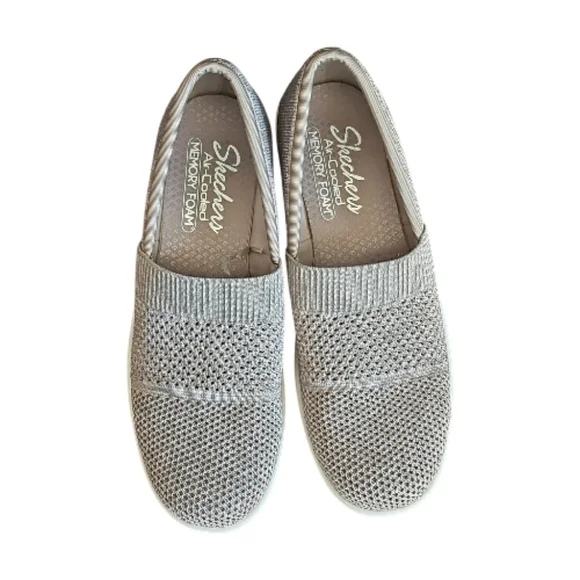 Skechers Pier Lite Slip-On Knit Wedge - Picture 1 of 8